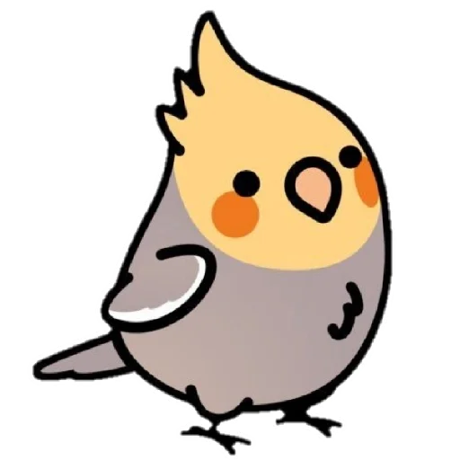🐤 Стикер «(◕‿◕) Ⓒⓤⓣⓘⓔ» для Telegram