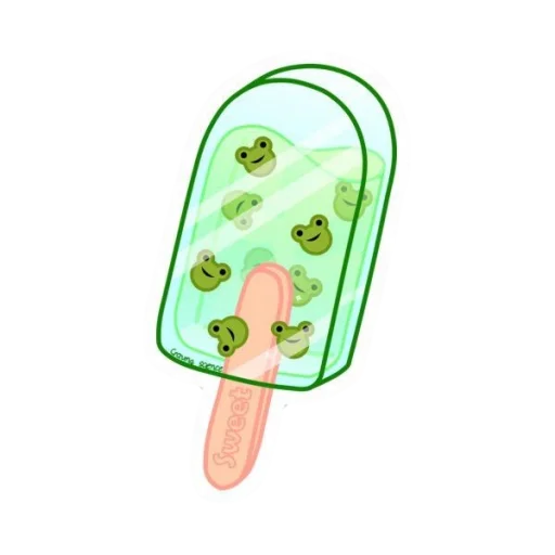 🍦 Стикер «(◕‿◕) Ⓒⓤⓣⓘⓔ» для Telegram