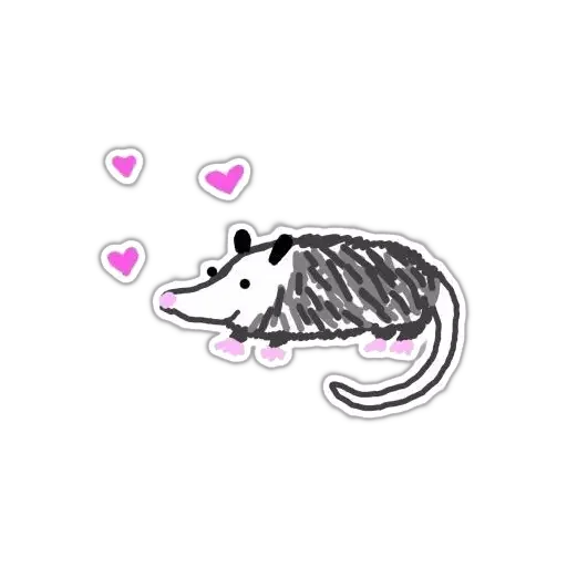 🐁 Стикер «(◕‿◕) Ⓒⓤⓣⓘⓔ» для Telegram
