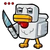 🐔 Эмодзи «Персонажи и буквы Майнкрафт» для Telegram