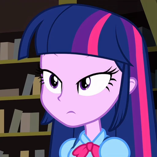 😶 Стикер «MLP Equestria Girls» для Telegram