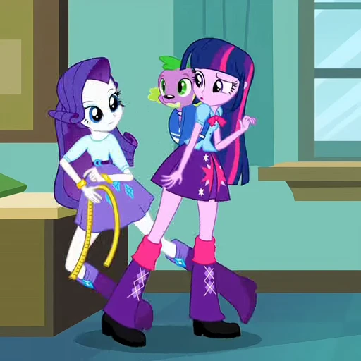 🤓 Стикер «MLP Equestria Girls» для Telegram