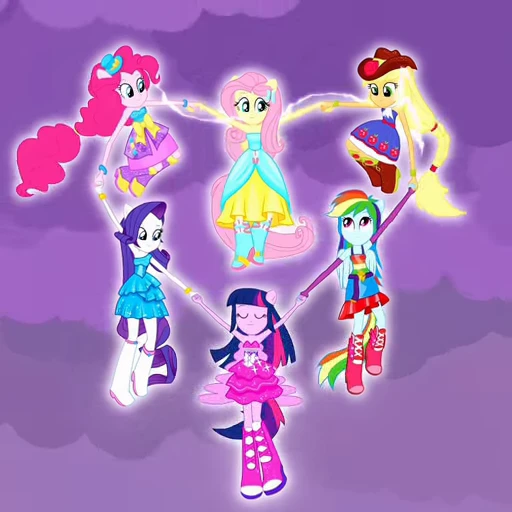 🩷 Стикер «MLP Equestria Girls» для Telegram