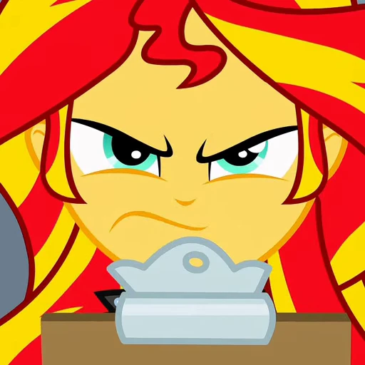 🤬 Стикер «MLP Equestria Girls» для Telegram