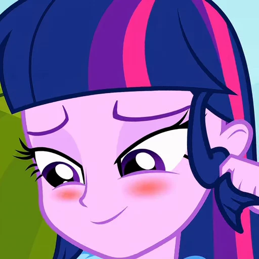 ☺️ Стикер «MLP Equestria Girls» для Telegram