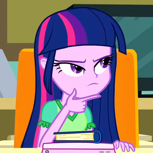 🤨 Стикер «MLP Equestria Girls» для Telegram