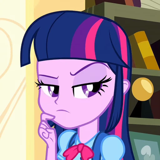 🤨 Стикер «MLP Equestria Girls» для Telegram