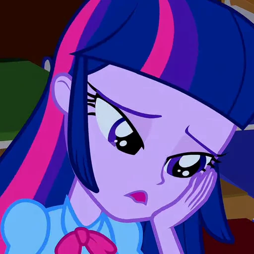 ☹️ Стикер «MLP Equestria Girls» для Telegram