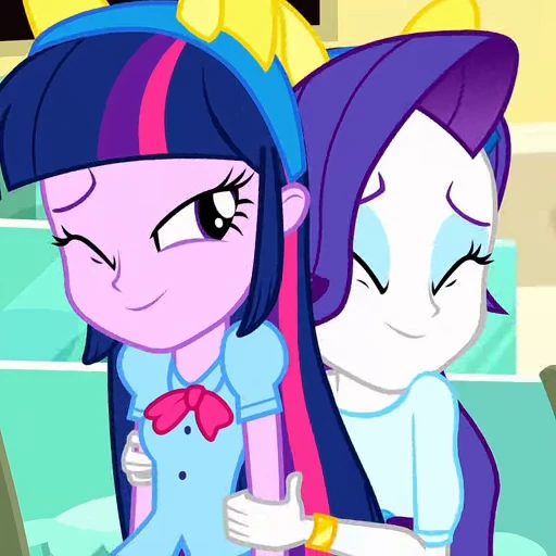 ☺️ Стикер «MLP Equestria Girls» для Telegram
