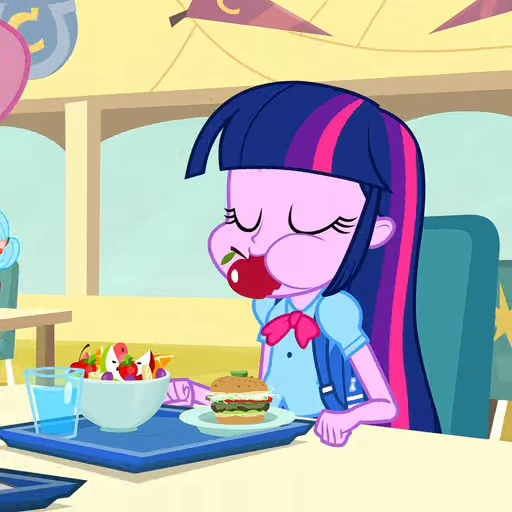 ☺️ Стикер «MLP Equestria Girls» для Telegram