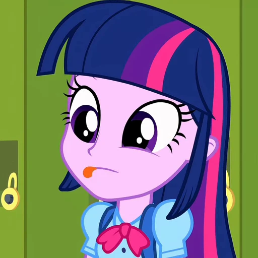 😜 Стикер «MLP Equestria Girls» для Telegram