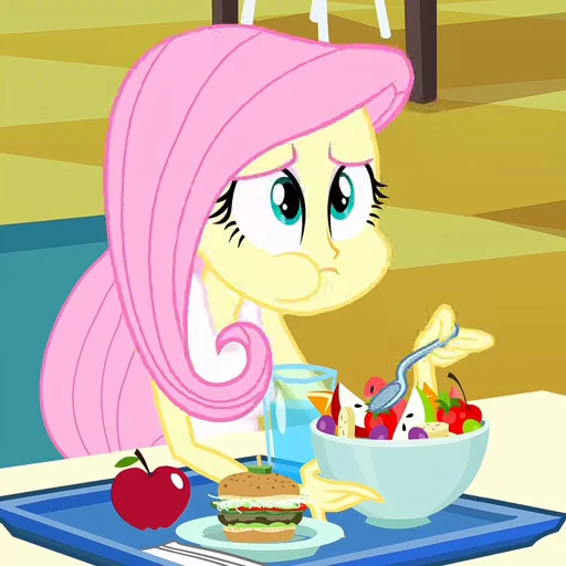 ☹️ Стикер «MLP Equestria Girls» для Telegram