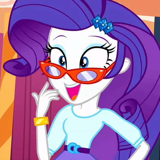 😁 Стикер «MLP Equestria Girls» для Telegram