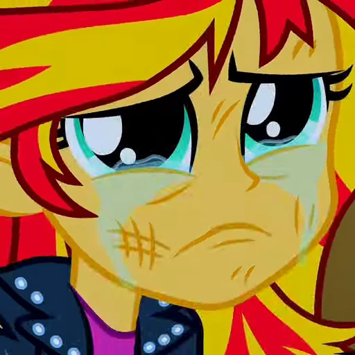 😭 Стикер «MLP Equestria Girls» для Telegram