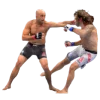 Стикер 10 😄 Набор эмоджи с бойцами MMA и UFC