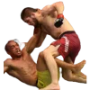 Стикер 8 😄 Набор эмоджи с бойцами MMA и UFC