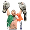 Стикер 5 😄 Набор эмоджи с бойцами MMA и UFC