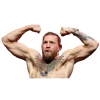 Стикер 6 😄 Набор эмоджи с бойцами MMA и UFC