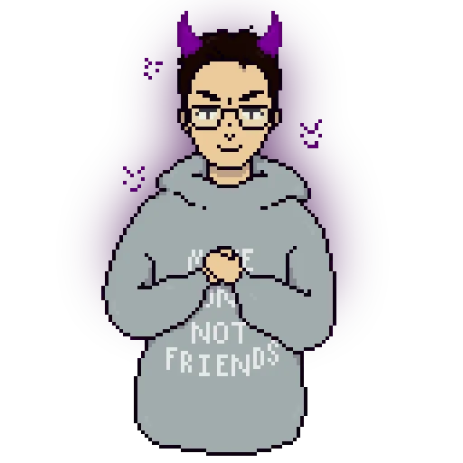 😈 Стикер «MMNF» для Telegram