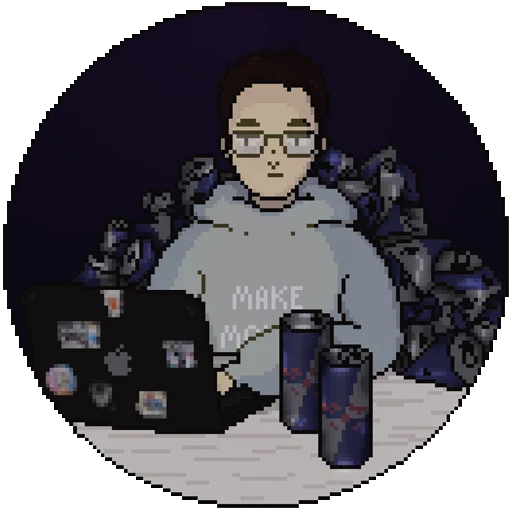👨‍💻 Стикер «MMNF» для Telegram