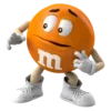 Стикер 5 M&M's