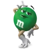 Стикер 12 M&M's