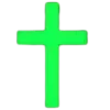 Стикер 15 Green