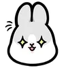 Стикер 43 Machiko Rabbit