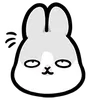 Стикер 57 Machiko Rabbit