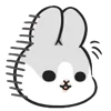 Стикер 6 Machiko Rabbit