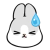 Стикер 4 Machiko Rabbit