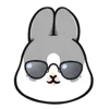 Стикер 3 Machiko Rabbit