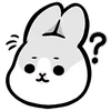 Стикер 47 Machiko Rabbit