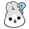 Стикер 11 Machiko Rabbit
