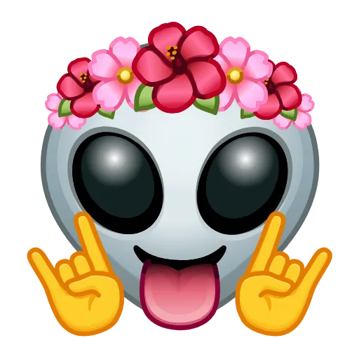 Стикер 23 Crazyemoji