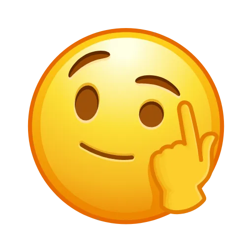 Стикер 54 Crazyemoji