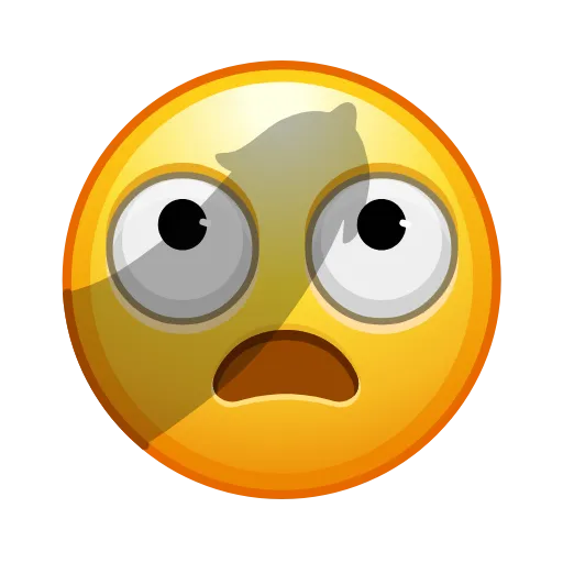 Стикер 40 Crazy Emoji 2
