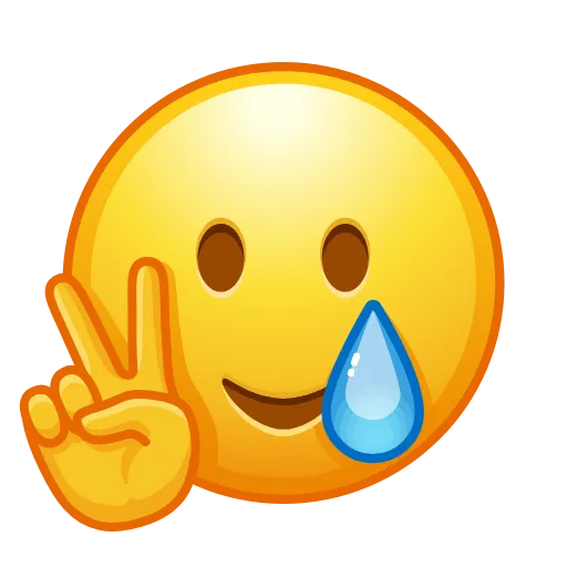 Стикер 7 Crazy Emoji 2