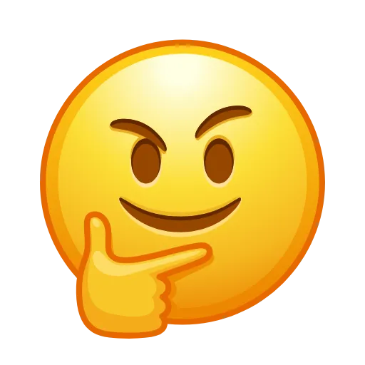 Стикер 17 Crazy Emoji 2