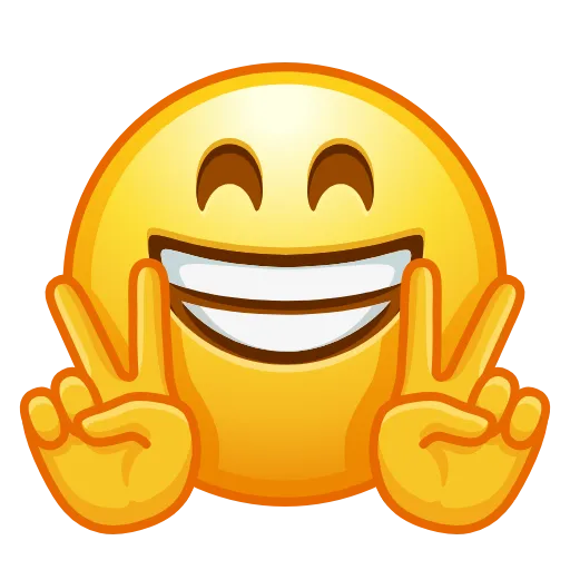 Стикер 5 Crazy Emoji 2