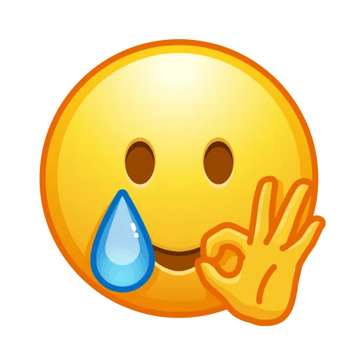 Стикер 6 Crazy Emoji 2