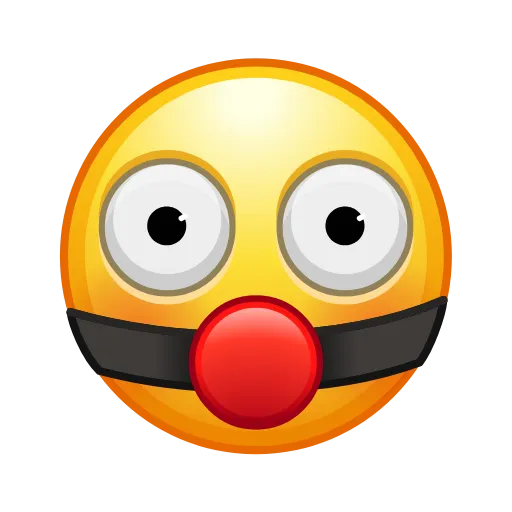 Стикер 39 Crazy Emoji 2