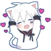 Стикер 5 ☺️😚💘🥰💗💓