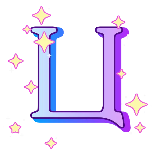 Стикер 24 decor #fonts #static #vector