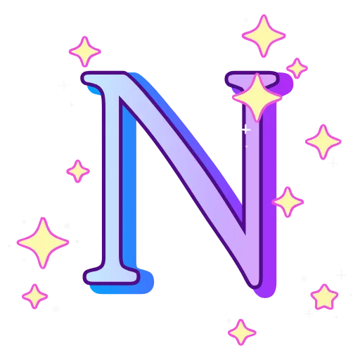 Стикер 47 decor #fonts #static #vector