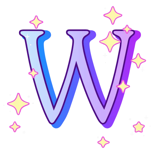 Стикер 53 decor #fonts #static #vector