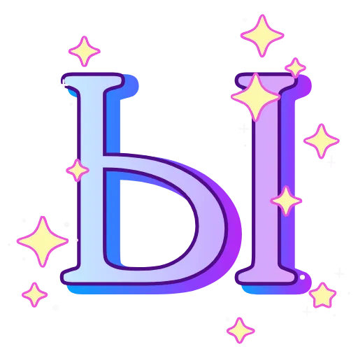 Стикер 29 decor #fonts #static #vector