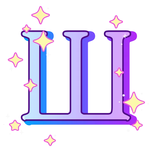 Стикер 26 decor #fonts #static #vector