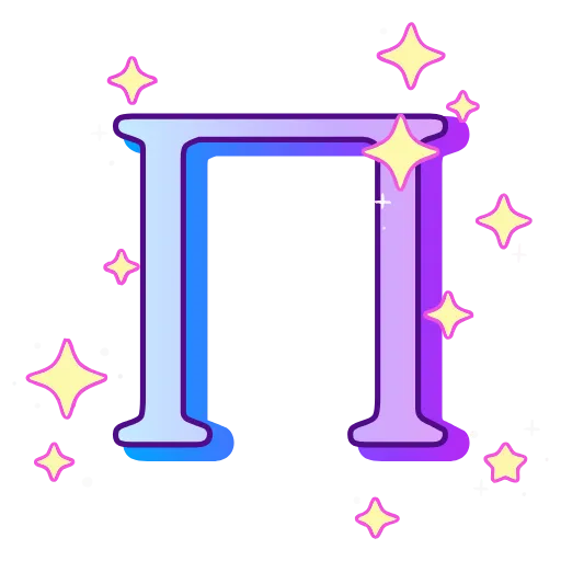 Стикер 17 decor #fonts #static #vector