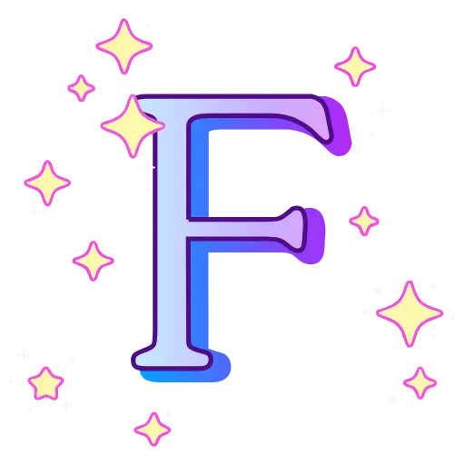Стикер 42 decor #fonts #static #vector